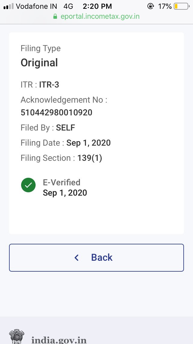 nitishyadav545's tweet photo. @IncomeTaxIndia Dear Sir I am NITISH LALCHAND YADAV file my ITR3 form on 01/09/2020 and Sucessfully everifyed on 01/09/2020, date my ITR 3 not processed for refund and my refund is not credited my Bank Account till date, I am requesting you please processed my ITR 3 https://t.co/reVqYA5Eaq