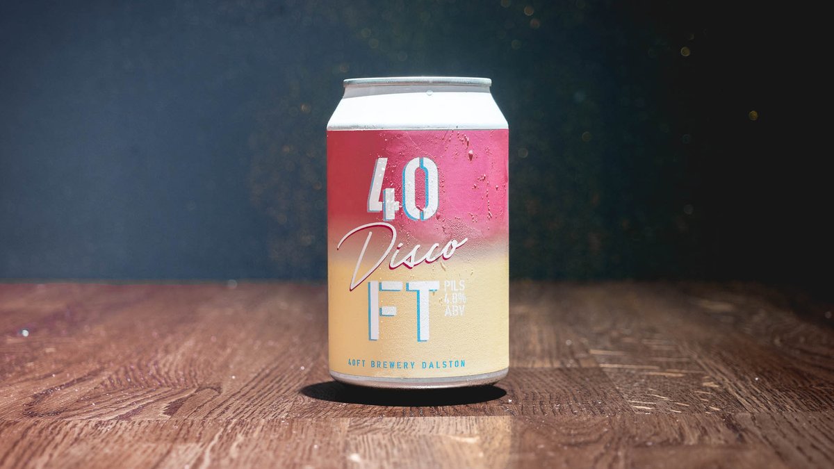 In need of a cold one this after that scorcher this weekend? <a href="/40ftbrewery/">40FT Brewery</a> have been on our menu since Brixton. Hosting their super-refreshing Disco Pils atm.

It's a German-style pilsner and has a mellow bitterness. Perfect now that summer has finally arrived. Cheers! 🍻