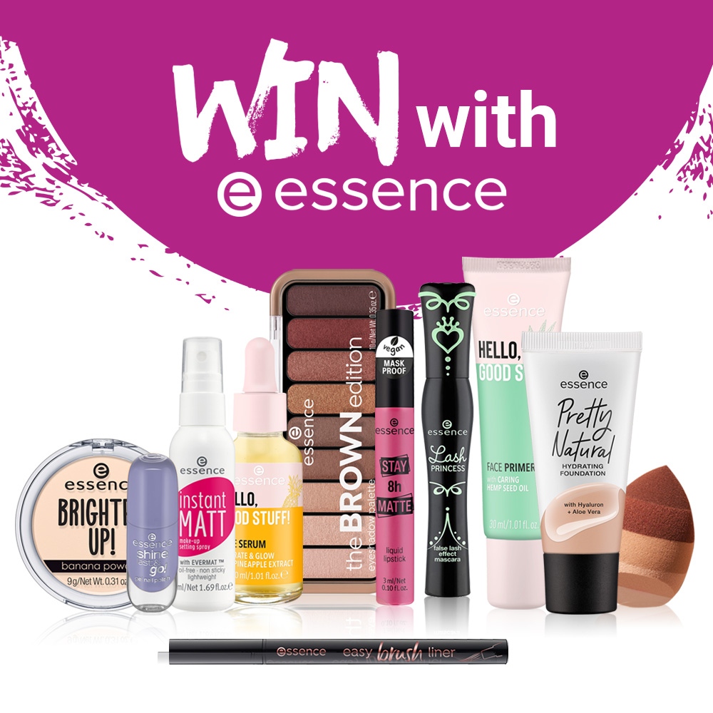 essence_ZA's tweet photo. last few days left to WIN 1 OF 10 R1000 essence Hampers - including a Pretty Natural Foundation and a limited edition makeup sponge!π β
β
head to our facebook page to see the details
β
πβ the competition ends on 23 July 2021
β
#essenceXClicks #prettynatural #veganbeauty https://t.co/XQm9LfVRex