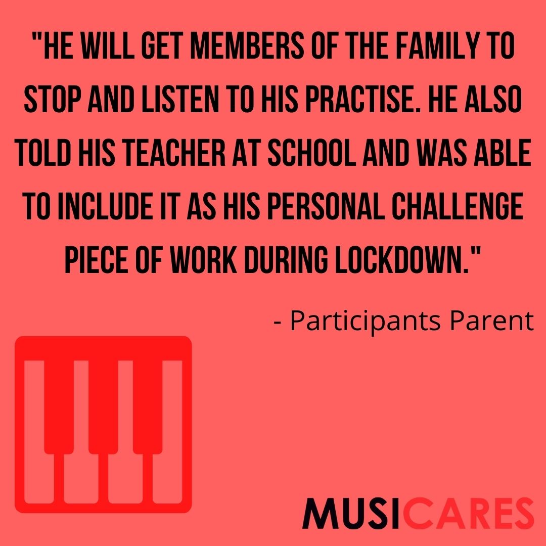 A new #MusicaresMonday quote!

Music making is closely linked to growing confidence and we love hearing how that can be transferred into other parts of life. 🎶

Musicares is a partnership between <a href="/TheSoundLab_Gla/">The Sound Lab</a> and the <a href="/scottishmusic/">Scottish Music Centre</a> <a href="/musicplusmentor/">Musicplus+</a>