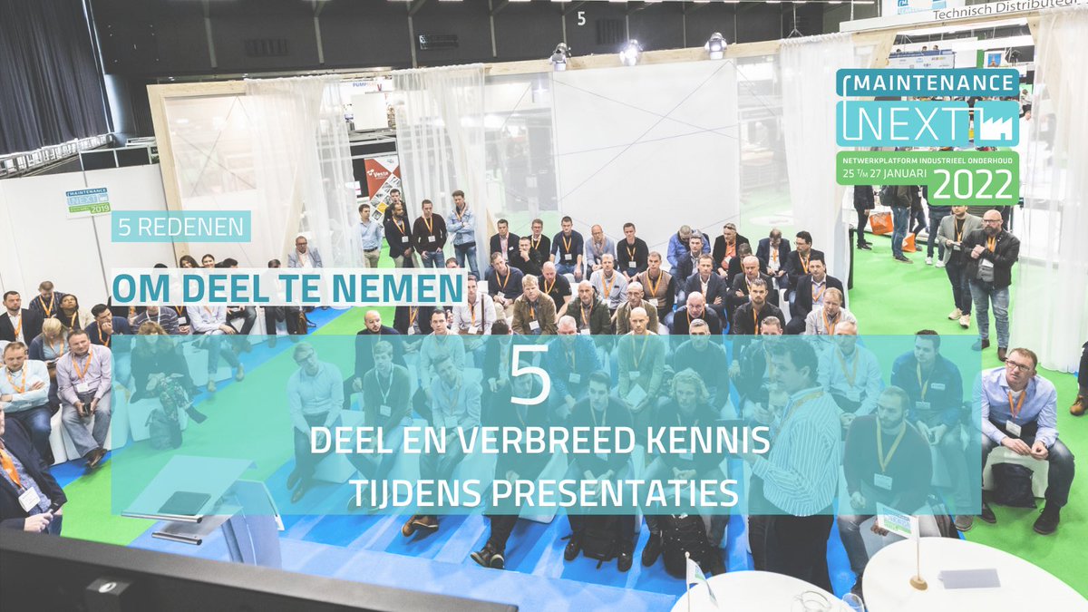 De inhoudelijke sessies op Maintenance Next geven iedereen de kans om zijn of haar kennis over de onderhoudssector te verbreden💡. Op de beursvloer staat een theater waar u kunt luisteren naar sessies of als exposant een presentatie kunt geven. Meer info?maintenancenext.nl/contact