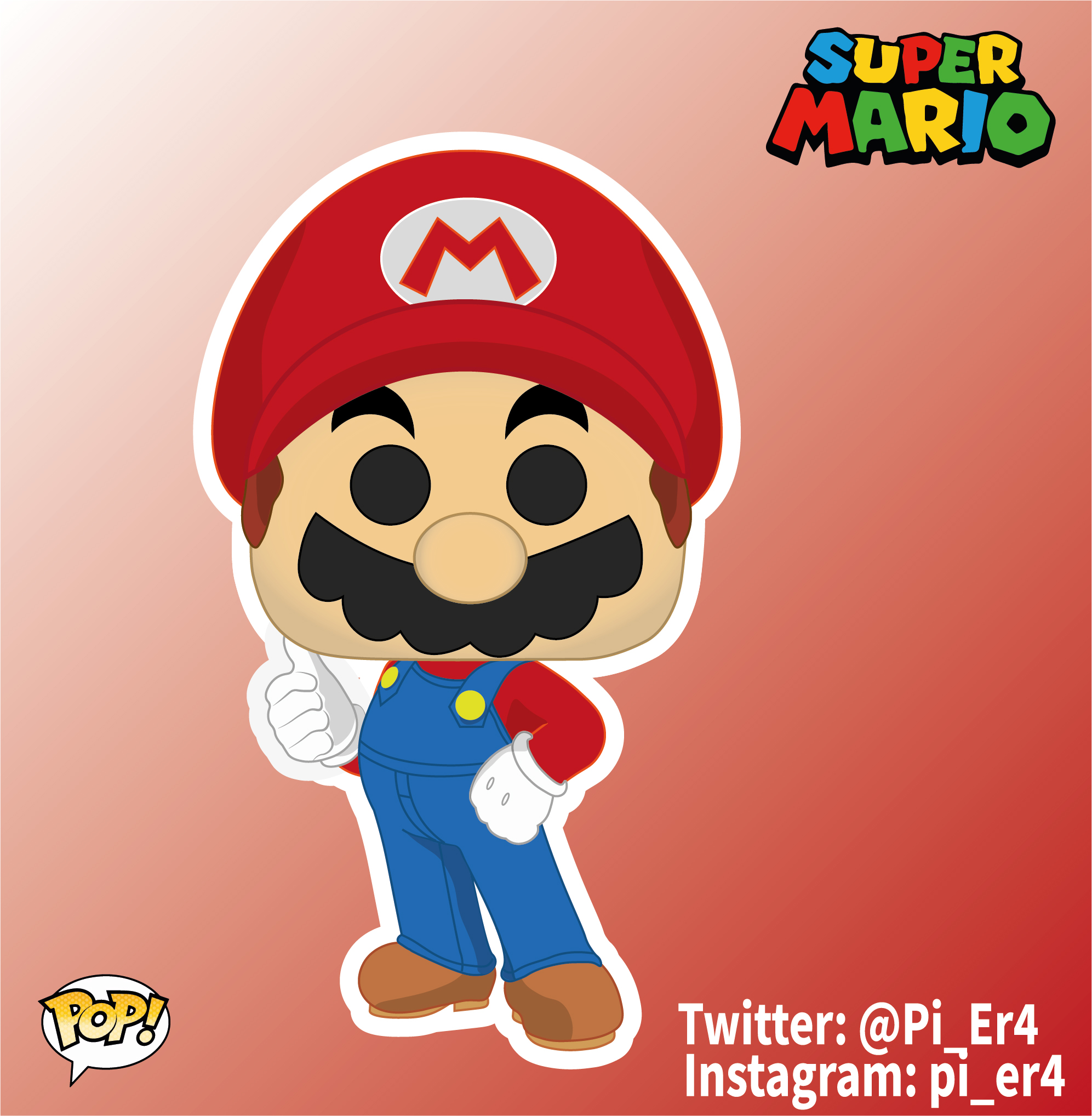 Mario #Funko #SuperMario #Mario 