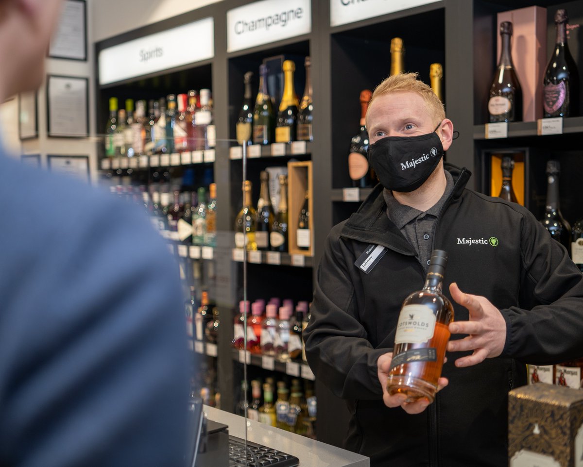 majesticwine's tweet photo. Following today's change in COVID restrictions, we look forward to welcoming you to shop safely at Majestic.

Our store teams are still working to keep you and each other safe. https://t.co/rHOs0EsooX