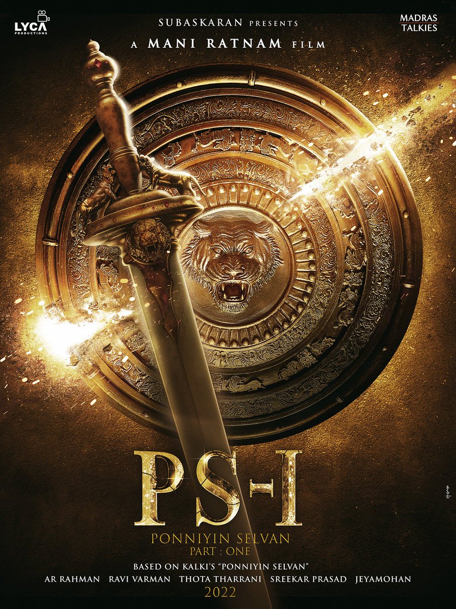 George on Twitter: &quot;What an absolutely majestic first look poster of #PonniyinSelvan Part: One! #PS1 scheduled for the Summer 2022 release! #ManiRatnam to bring back the golden era to life. Easily the