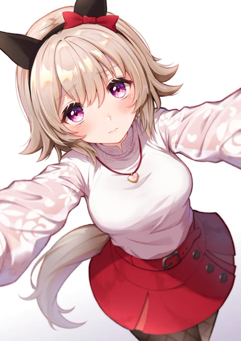 「カレンだけを...見て?」
#ウマ娘 #カレンチャン 