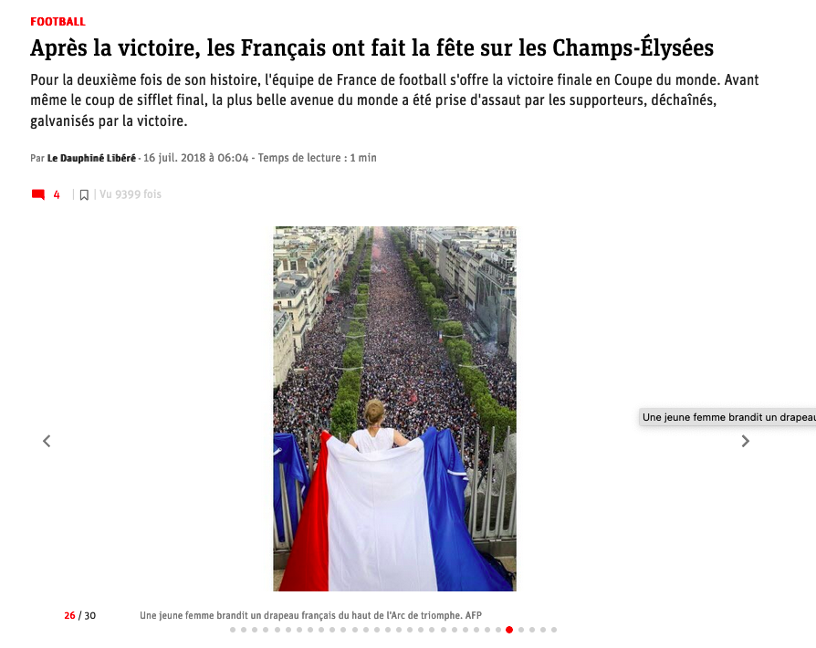 Nain_Portekoi's tweet photo. Et hop ! Une tentative de manipulation de plus. Cette photo censée illustrer le défilé contre le #PassSanitaire a été prise en juillet 2018.
Une belle preuve de plus que #LesAntiVaxxMentent.
Tout le temps. https://t.co/tI2IrGpVmv