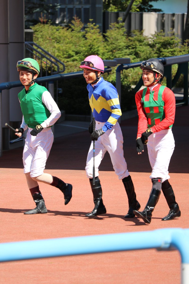 にこにこしてた