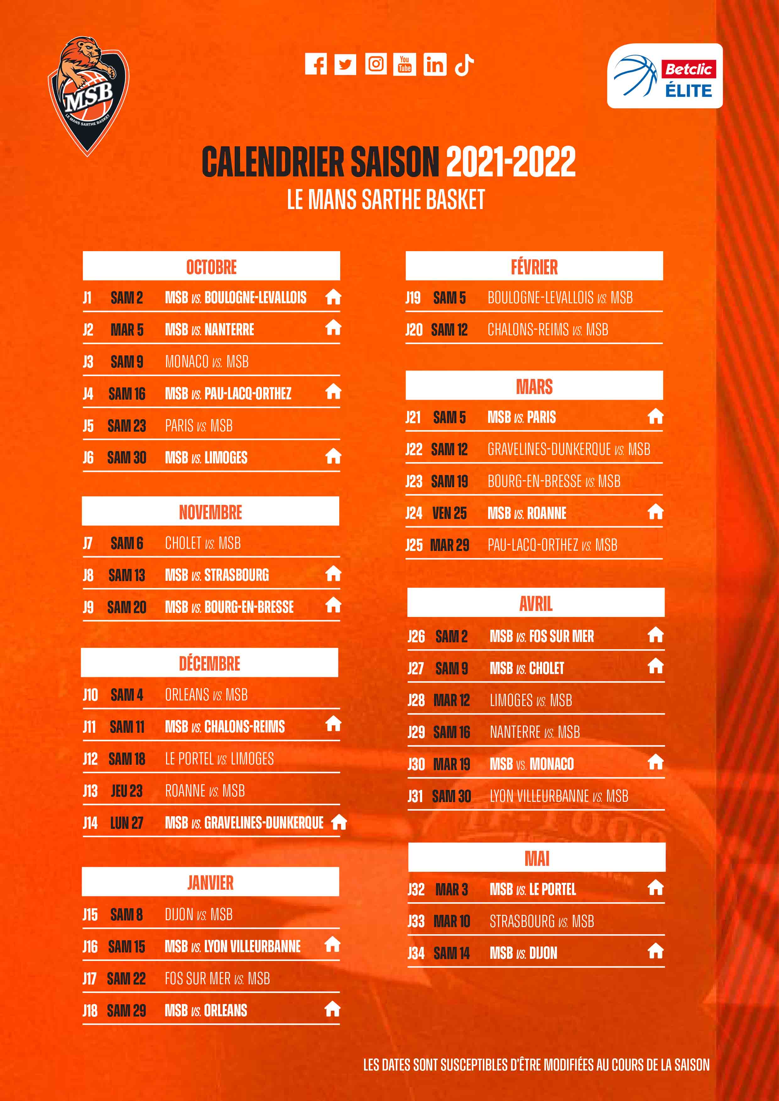 Calendrier Pro A Basket 2023 Ann Dzenutis (@Anndze) / Twitter