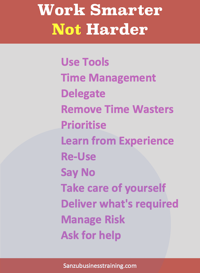 Many people fall into the trap of believing that being productive means working harder, i.e., longer hours or faster, often exhausting themselves when faced with rising challenges at work.  The trick is working smarter not harder -  buff.ly/3xRZVmD
