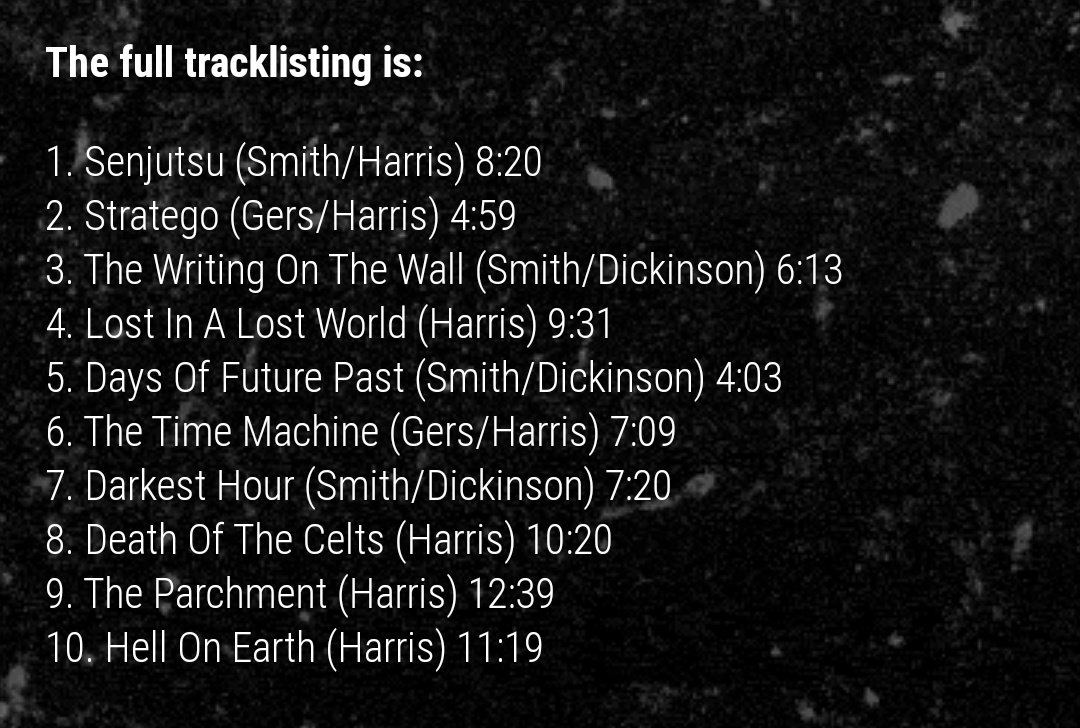 Novo álbum do Iron Maiden no dia 03/09! “Senjutsu”vem aí! Fórum Outer