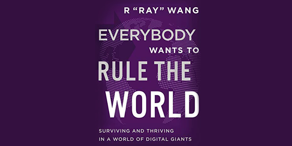 Learn the secrets of the #digitalgiants. Inside <a href="/rwang0/">R “Ray” Wang 王瑞光 #Cupertino #AI #Energy R.NFT</a> new book, you will discover 3 - $1T market cap companies to build, and 10 $100B unicorn business models. Know more to #RuleTheWorld: ow.ly/CbhT50FyOig