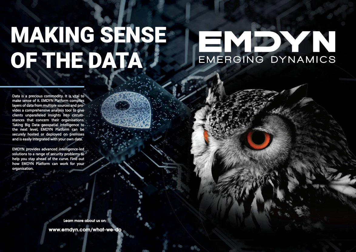 EMDYN is featured in issue 5 of #NITECH magazine #nato scroll down to page 20-21! issuu.com/globalmediapar…