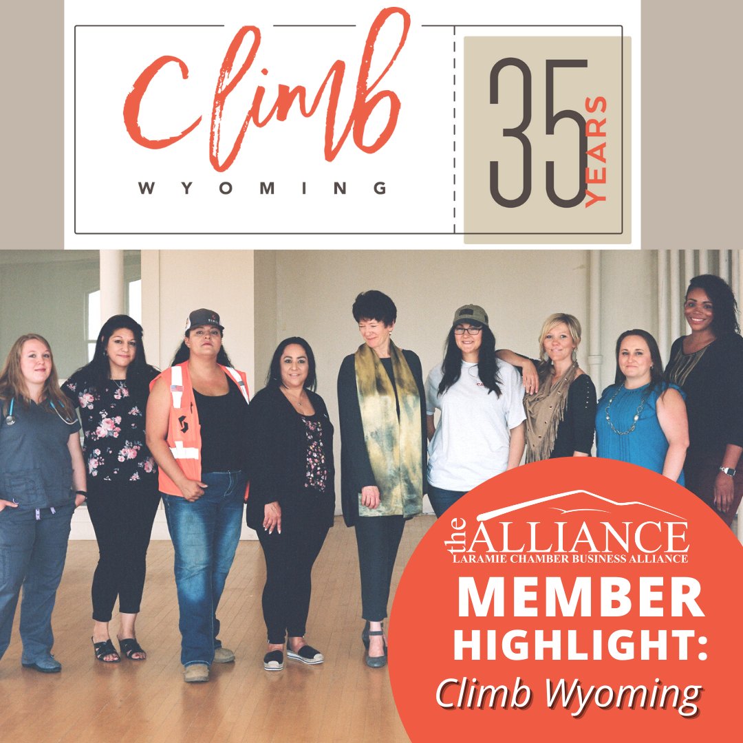 Do you know a single mom who could use some support? Our member highlight this week is Climb Wyoming, which just celebrated 35 years! They also have a special feature at the UW Art Museum's "Women of Wyoming" portrait exhibit! Learn more about them at climbwyoming.org
