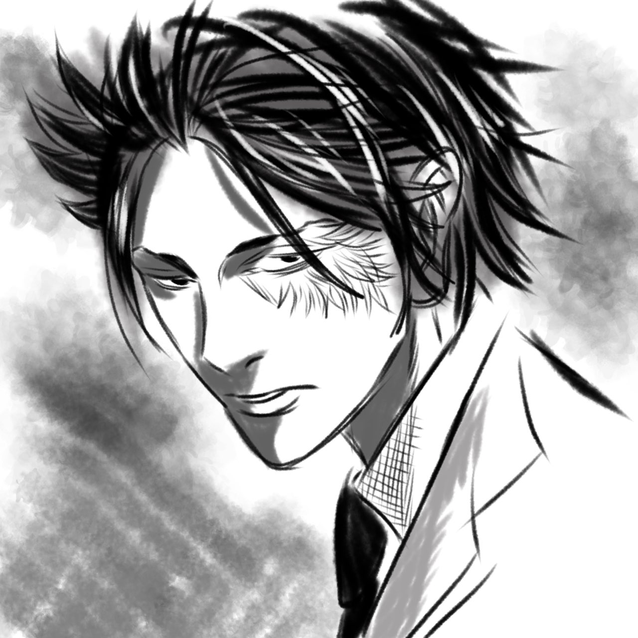K 警視庁密葬課課長 真鍋匠 嘘喰い 密葬課 真鍋匠 絵描きさんと繋がりたい イラスト好きな人と繋がりたい T Co Eqsvw6gi2a Twitter