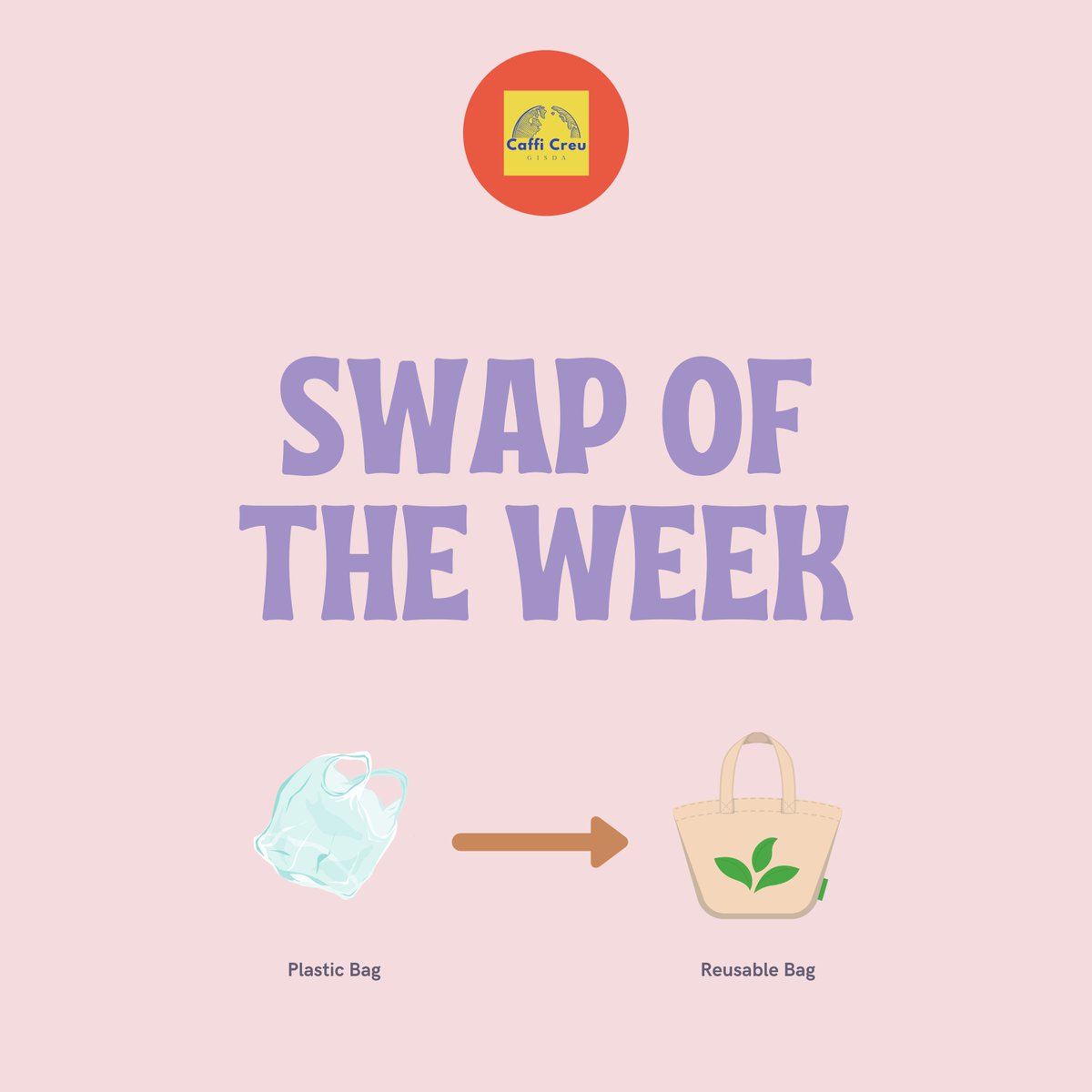 CaffiCreu's tweet photo. Our swap last week is late arriving to your screens but it's never too late to try and reduce your use of single-use plastics! 

#PlasticFreeJuly #CaffiCreu https://t.co/R3N40DGZbR