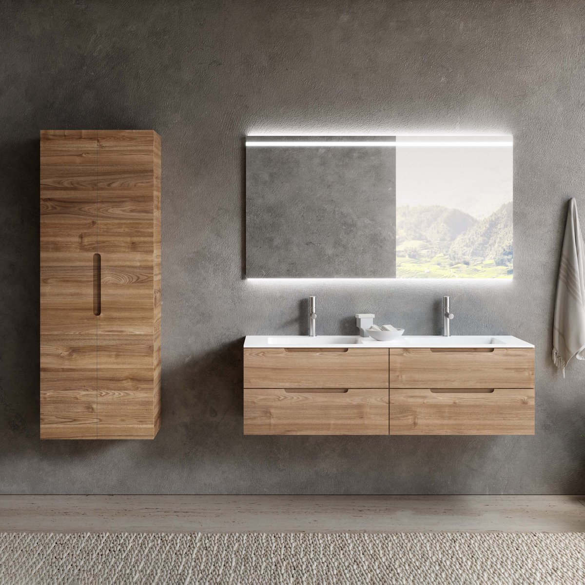 PikcellsUK's tweet photo. Here's a sleek, minimal bathroom #interior we've recently added to our growing collection of #3Dvisualisation for Swiss bathroom company @talseeCH.
Our #3d artists love working with #Talsee, as their furniture design & material selection is always superb. https://t.co/imGT6K4aSN https://t.co/i9HmoCOGYg