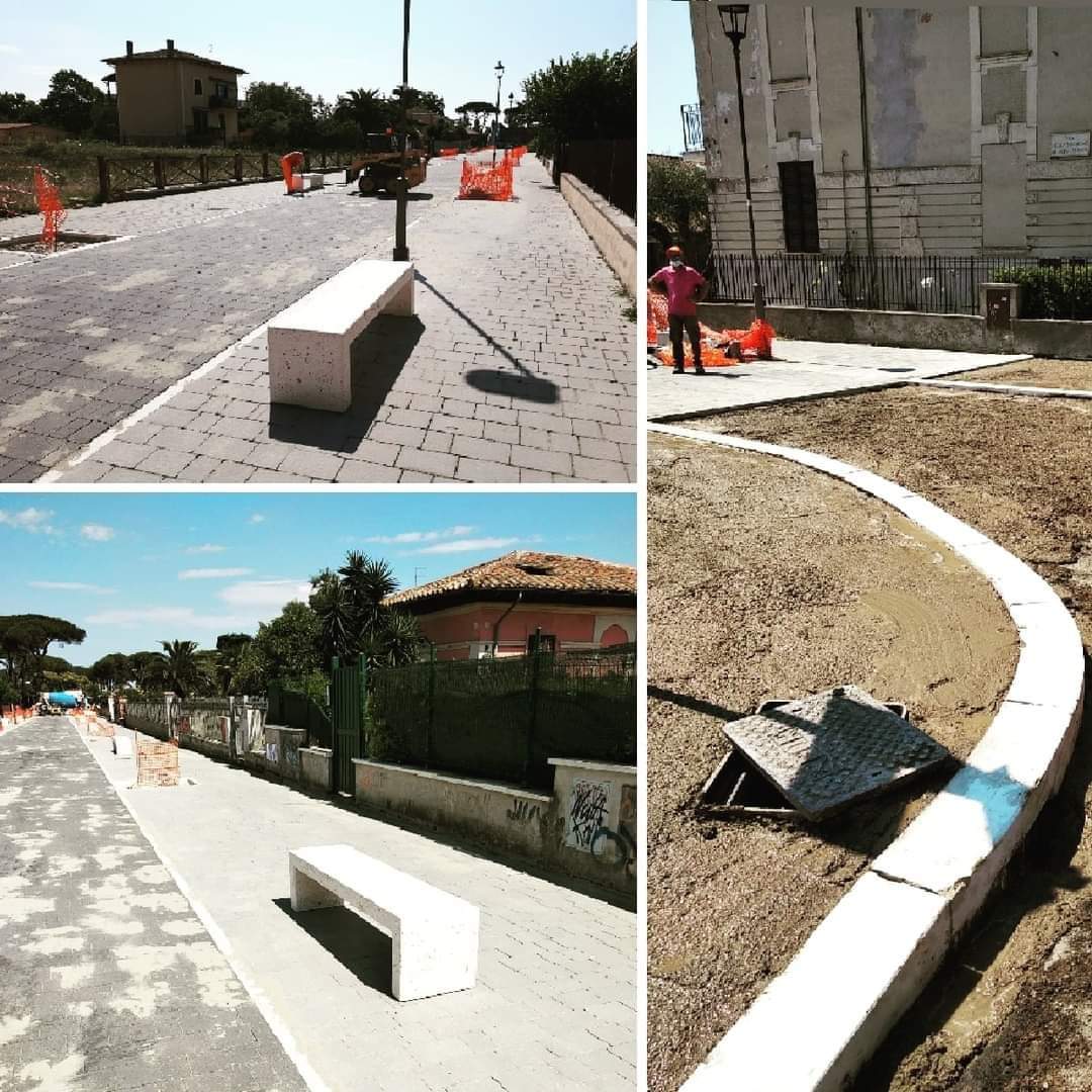 Continuiamo a lavorare. 

Ancora non abbiamo messo a dimora gli alberi e Via della Stazione di Ostia Antica è già bellissima. 

Pedonalizzata, riqualificata e in linea con quanto abbiamo fatto e ancora faremo per la nostra città.
