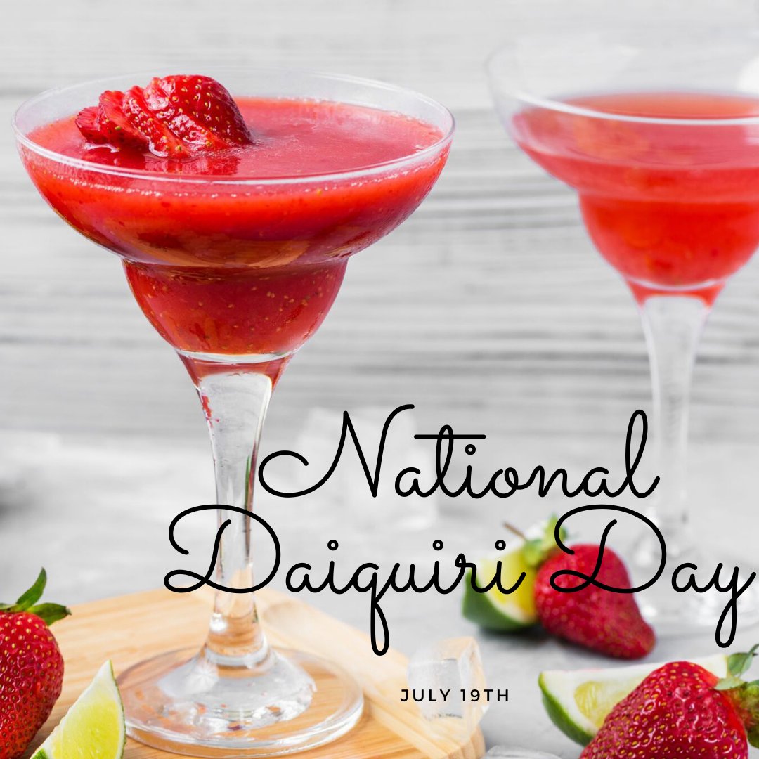 Today you have the best opportunity to combine the sunshine and a glass of strawberry daiquiri! It is the National Daiquiri Day! 🍓🍸🍹

#daïquiri #nationalday #july #sunshine #beach #exoticday #paradise #cyprus #sea #paphos #weddings #cocktails #strawberry #enjoy #cheers #monday
