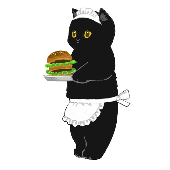 「ハンバーガー レタス」のTwitter画像/イラスト(人気順)
