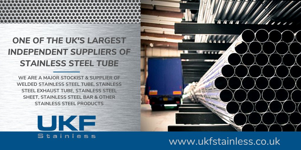 We hold extensive stocks at our conveniently located warehouse in Bromsgrove and our partnerships with the world’s key manufacturers mean we can supply what you want, when you want. 
Click: ukfstainless.co.uk 
#stainlesssteel #supply #instock #tube