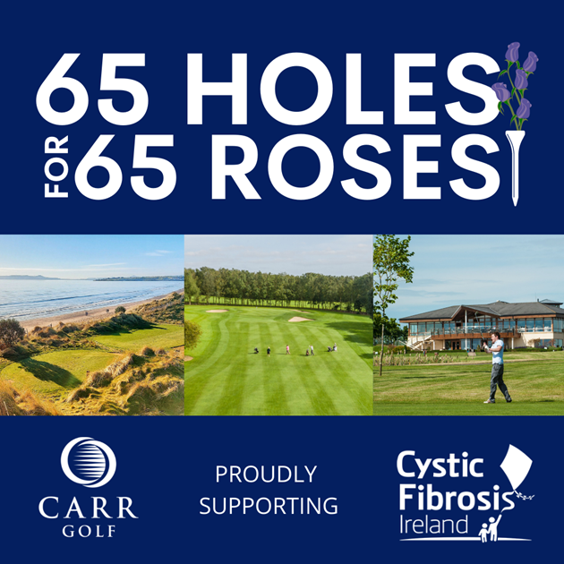 ElmgreenGolf's tweet photo. We are proud to host Darren Fitzgerald on his quest to play 65 holes in one day to raise much needed funding for @cf_ireland ⛳️

The best of luck Darren! https://t.co/PPB2sv0vLe

#cysticfibrosisireland #onein1000 #65Roses #65Holesfor65Roses https://t.co/hVUzfNP4Hj