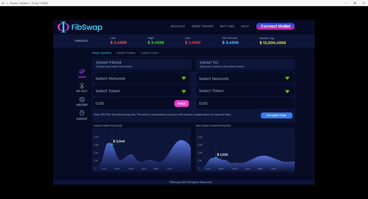 FibSwap's tweet photo. FIBO ILO IS LIVE AT 11PM UTC!
$FIBO is a new type of token that rewards  holders, gives access to our new FibSwap platform, allowing trading from ANY token across our unique multichain bridge system! This allows trading of all tokens from BSC to ETH and many more!)
Get $FIBO NOW https://t.co/esjR9rKL0l
