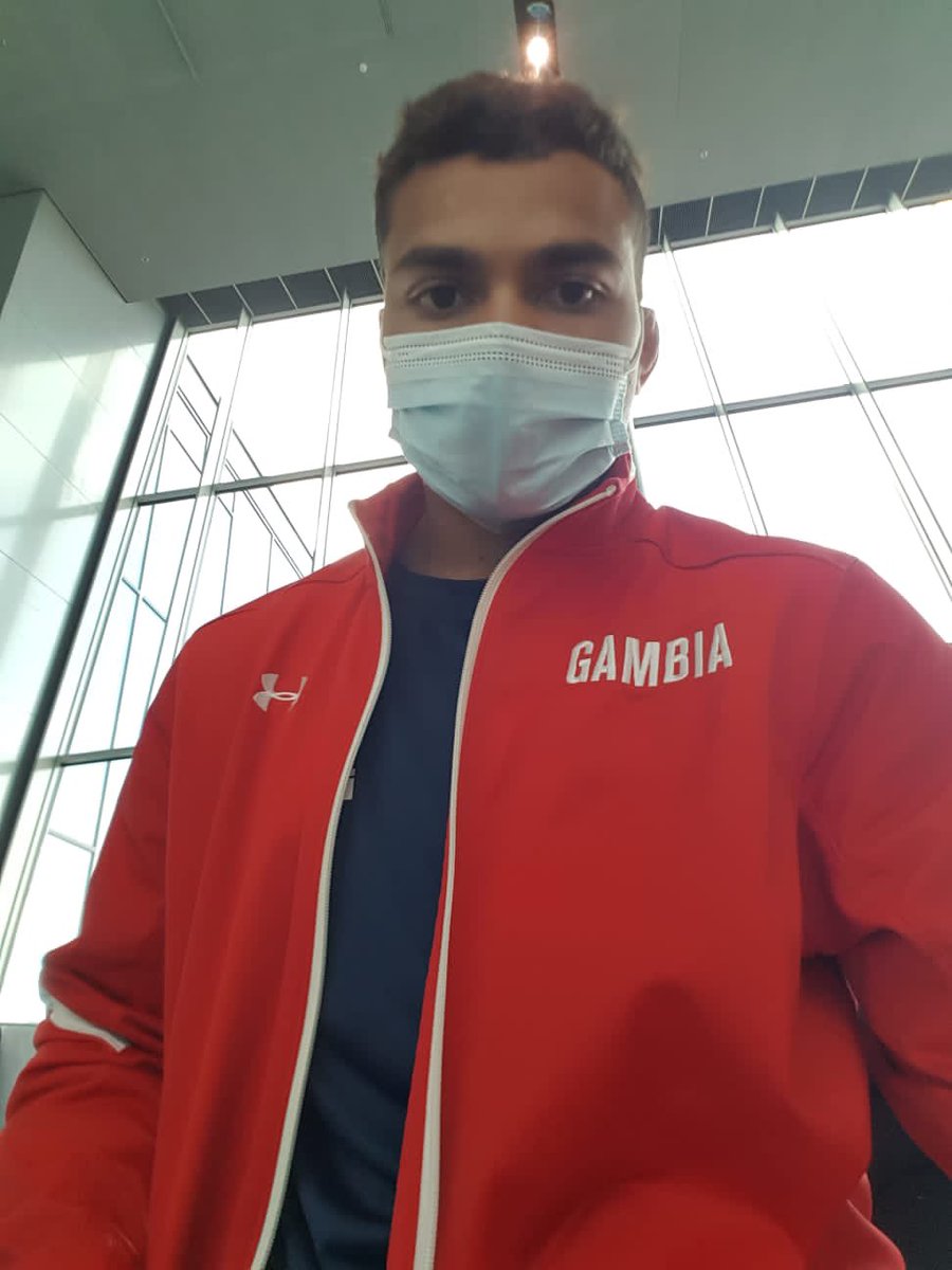 GambiaOlympic's tweet photo. #OffToJapan. 

Judoka Faye Njie is off to Japan for the Olympic Games..

Let's Go GAMBIA🏅🇬🇲🏅🥋🥋 https://t.co/d5vUoNzG3n