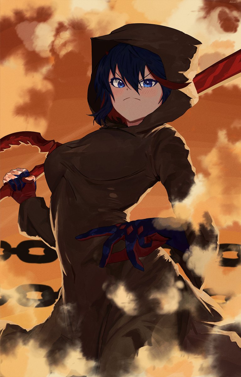 日目 48: 纏流子、キルラキル

第1話より

#キルラキル #纏流子 #killlakill