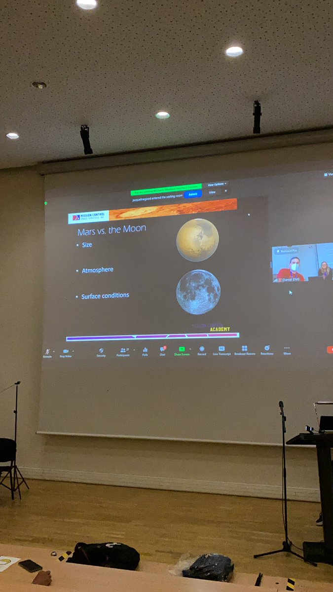 xczhanggg's tweet photo. Sneaking into a Department Activity at @ISUnet @ISU_SSP #SSP21 today because it’s led by @MissionCtrlSS for remote rover activities! Also it started by a planetary science lecture with credits to @westernuSpace 🤩 🇨🇦#SpaceLovers #UGR #ISU #SXB #ISUOnline #MultisiteSSP #cdnspace https://t.co/enejY8ZAhN