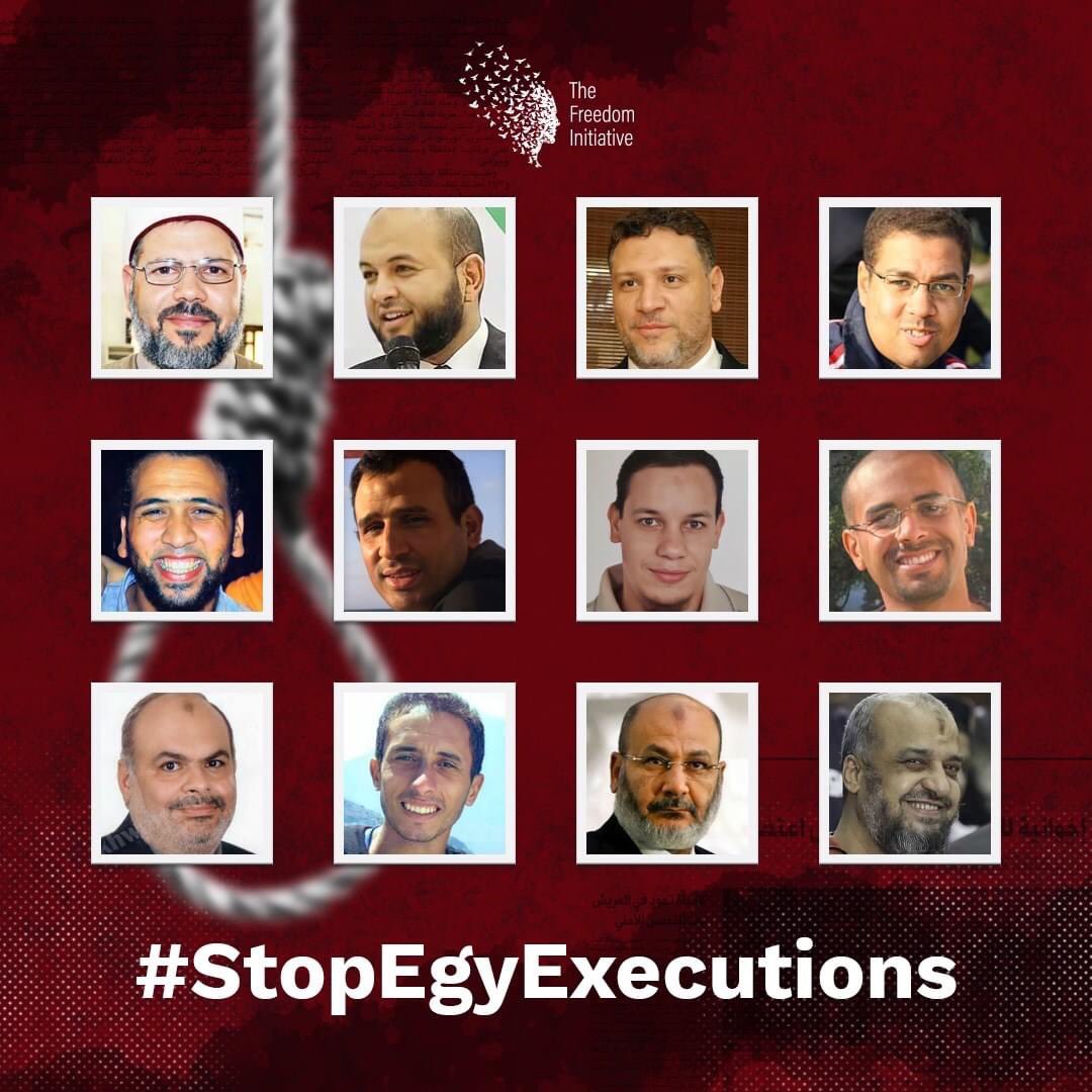 #UNHungerStrike
#StarvingForJustice
#StopEgyExecutions
اللهم لاتمكن المجرمين منهم 🙏