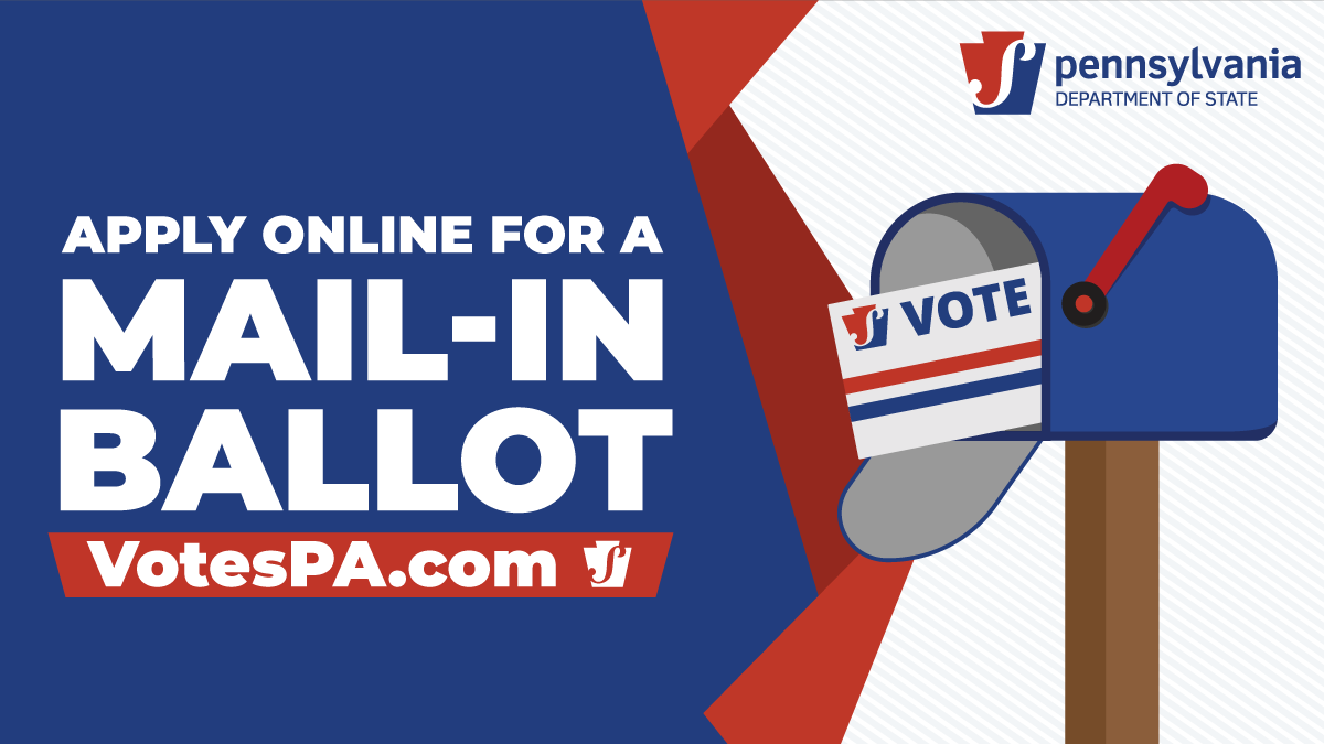 apply online for a mail-in ballot votesPA.com