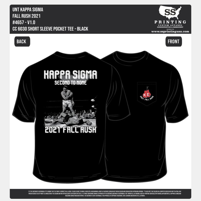 Fall Rush shirts are available now until August 3rd using the link in our bio!!! $17.50 get them while you can! #RushKappaSigma