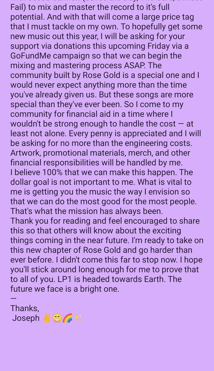 🚨PLEASE READ🚨
RE: MEMBER UPDATE, LP1