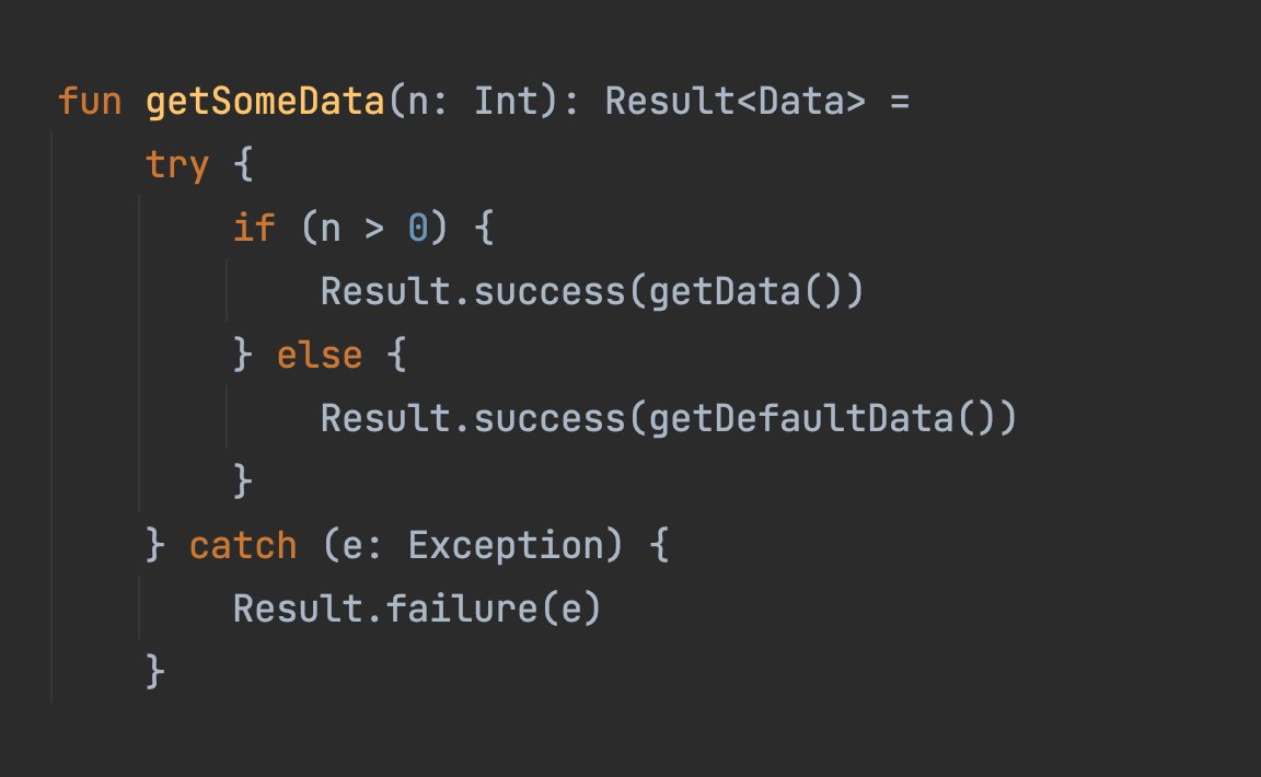 kotlin's tweet image. #KotlinTips
Don’t forget that ‘when’, ‘if’, and ‘try’ are expressions and return results. Using expressions will make your code more concise, idiomatic, and easier to read.