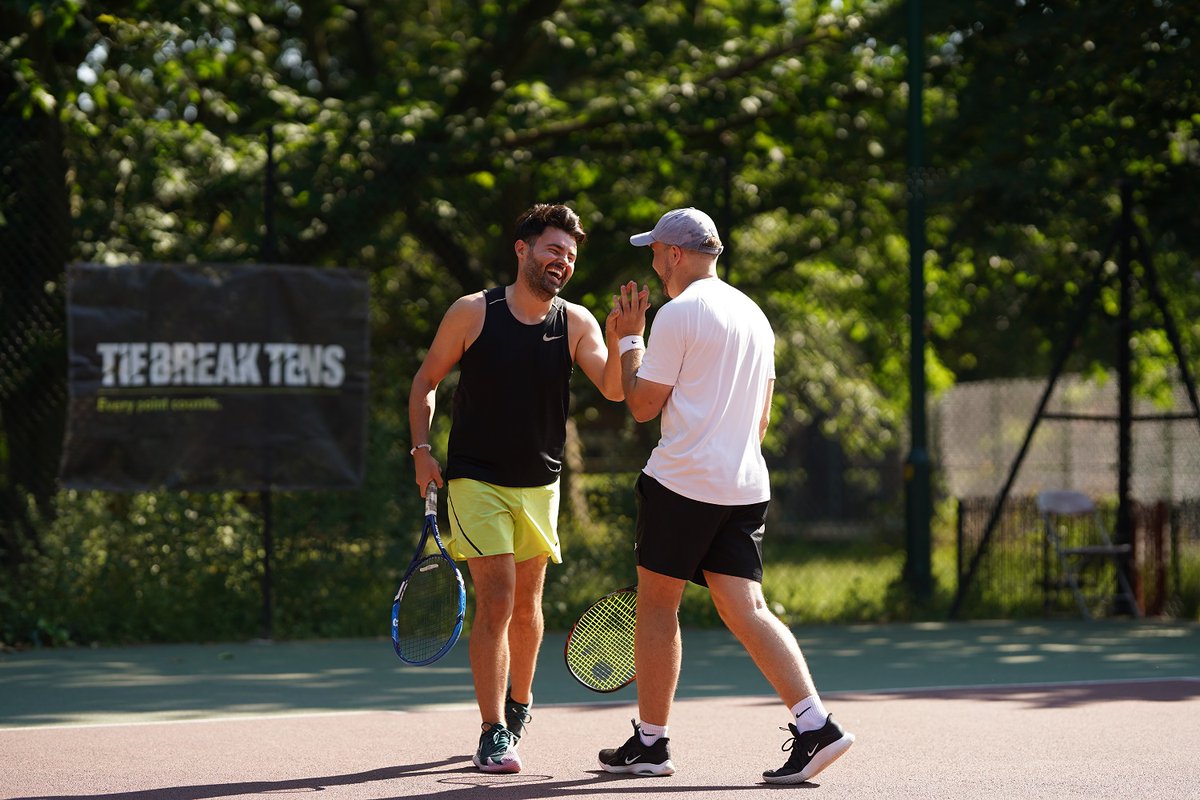 A fun day was had by all at the first Local Tennis Leagues x <a href="/tiebreaktens/">Tie Break Tens</a> event in Highbury Fields.

Big thanks to @slingerbag and <a href="/dunloptennis/">Dunlop Tennis</a> for coming along and sharing their expertise.

We're looking forward to the next one already!

#LocalTennisLeagues #TieBreakTens