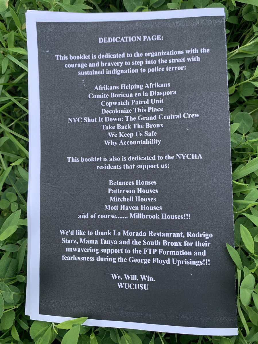 decolonize_this's tweet image. Around this time last year, #FTP4 took place during the George Floyd uprising • 🐷 brutality was at new heights in the #Bronx. 

An organizer movement account via @why_accountability • you can support their grassroots work on go fund me here: bit.ly/3hPuHHn

#FTP4 •