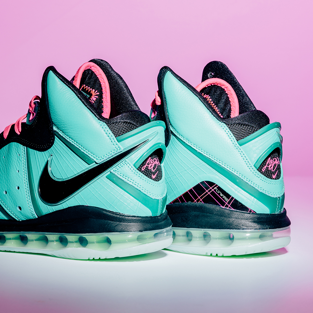 Foot Locker on X: One of Lebron's greatest shoes 👑 🌴 The #Nike Lebron 8  'South Beach' launches 7/21 in-store. App reservation is now open on the  Foot Locker App until July
