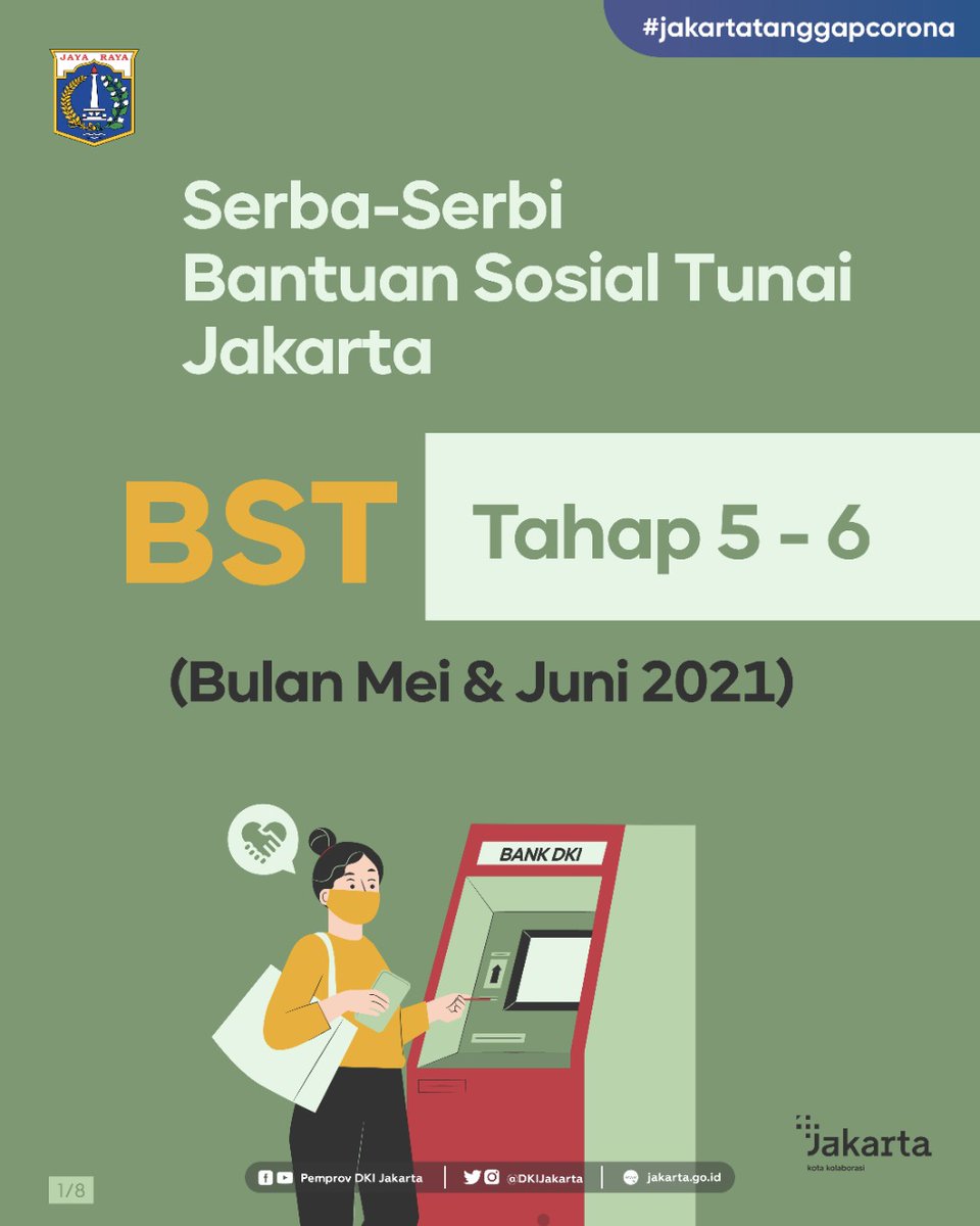 Bst Bank Dki Tahap 5 Kapan Cair : Pengumuman Bansos Tunai Tahap Ii Siap