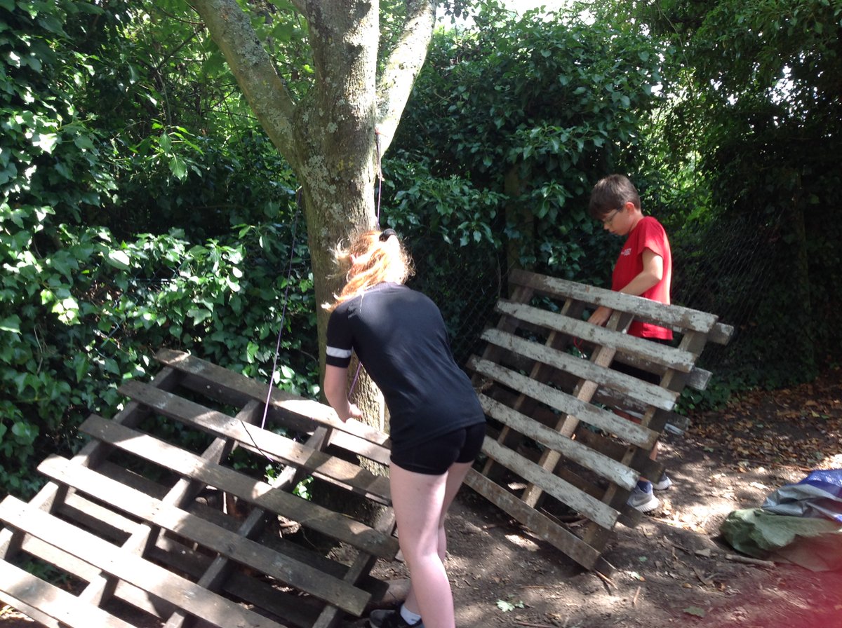 CedarClass3's tweet photo. Fab Forest School Experience!
We had great fun making dens and playing the 'tree' game this afternoon.  The shade from the trees was most welcome!
@RackhamPrimary https://t.co/rHQOOkojqi