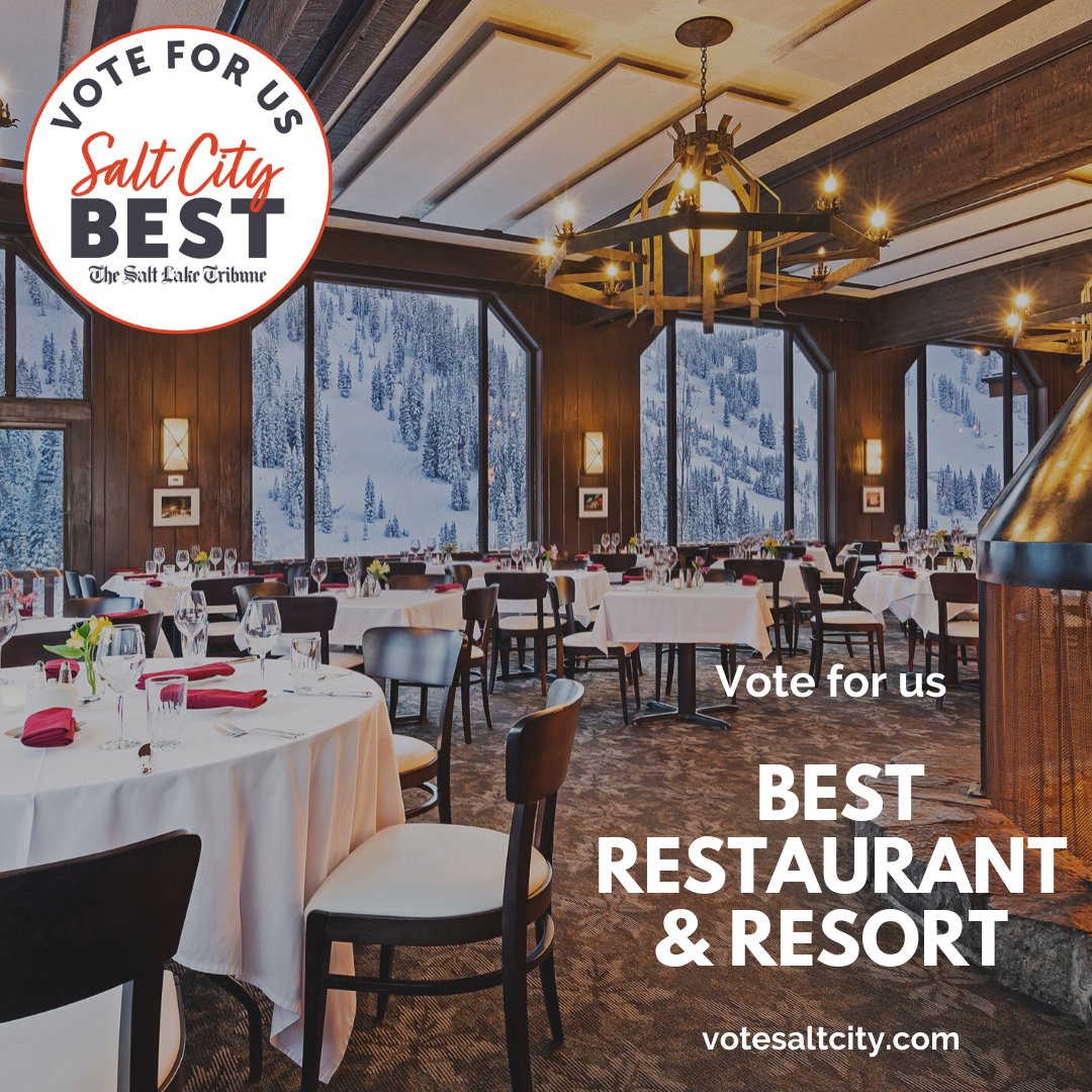 Vote for us at votesaltcity.com for best restaurant and resort. Voting opens July 19th and ends August 6th.

 #alta #altautah #discoveralta #altaskiarea #utahsports #utahlove #traveling #staylocal #wintertravels #utahmountains #visitutah #wintervacation #utahr...