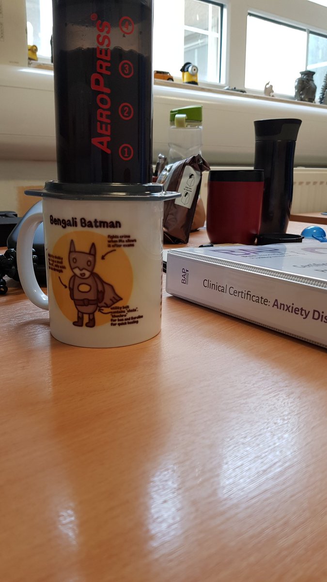 Strong coffee is great for Monday morning blues, still feeling the effect