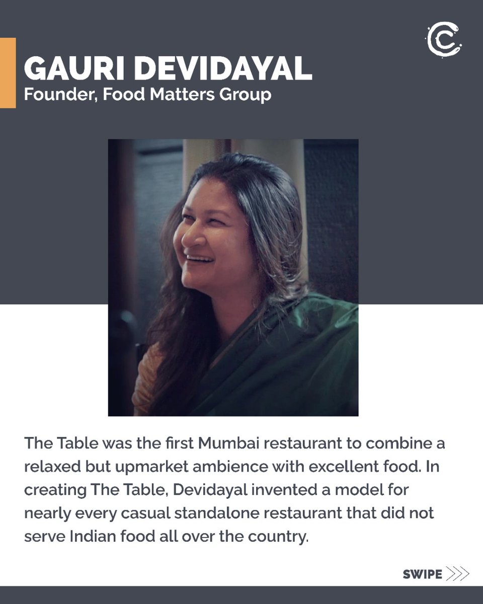 CulinaryCultrCo's tweet image. 2/3 Swipe to read our list of 8 leading restaurateurs that have helped shape India&apos;s burgeoning restaurant sector.

Don&apos;t forget to share it with your friends!