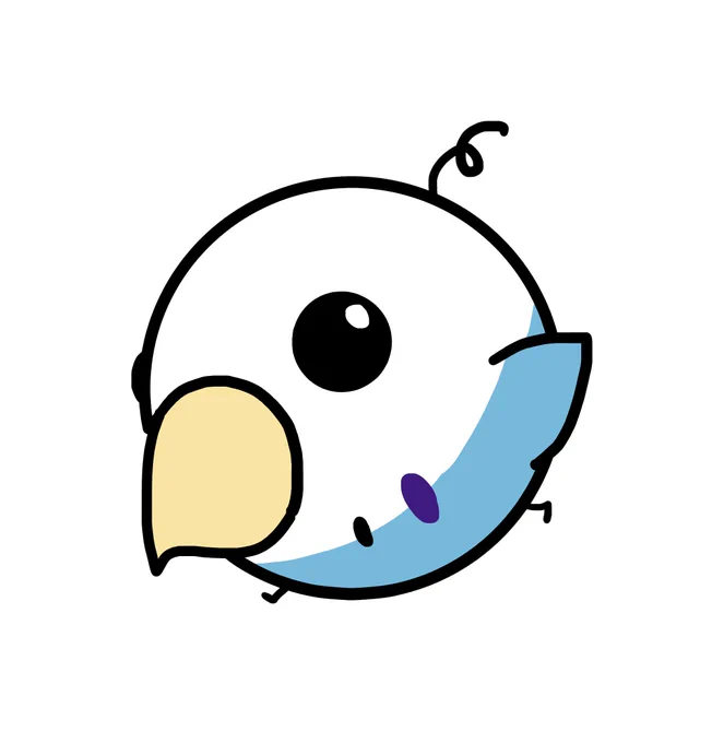 【イオっとキャラ紹介】名前・イオリまん丸なオスインコ。鳥界一のんびりが大好きで色んなことにすぐ興味を持つ。また誰とでも仲良くしたがり、とても友達想いな子。ただその能天気さから奇想天外な行動をすることも度々。#インコ #漫画 #鳥好きさんと繋がりたい 