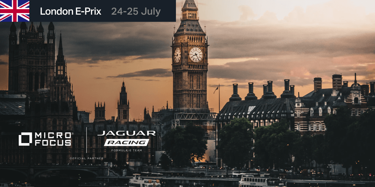 MartaGeorge90's tweet photo. The countdown to the #LondonPrix is on! #TeamMicroFocus will be on hand in person and cheering around the globe for @JaguarRacing as they #RaceToInnovate this weekend July 24-25!| #JaguarElectrifies #RunandTransform https://t.co/AGxfe90Phx #MyCompany https://t.co/ebNkeVk9Pz