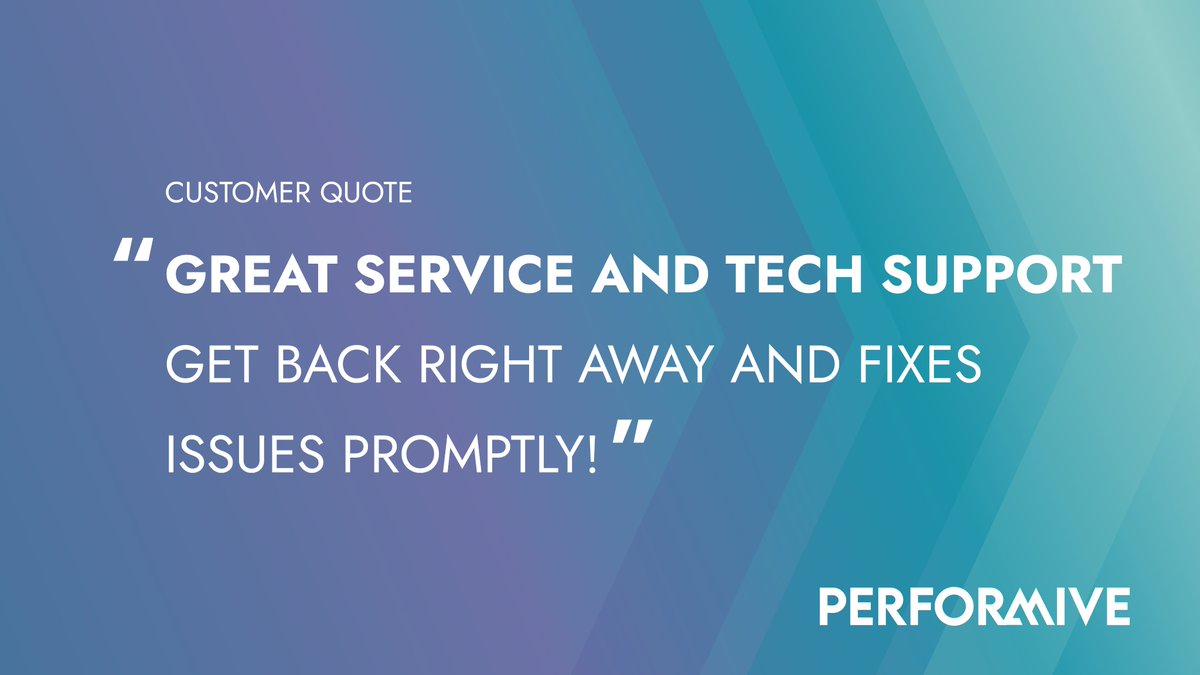 This is the goal of our one-ticket-per-technician support and engineering. #DevotedSupport