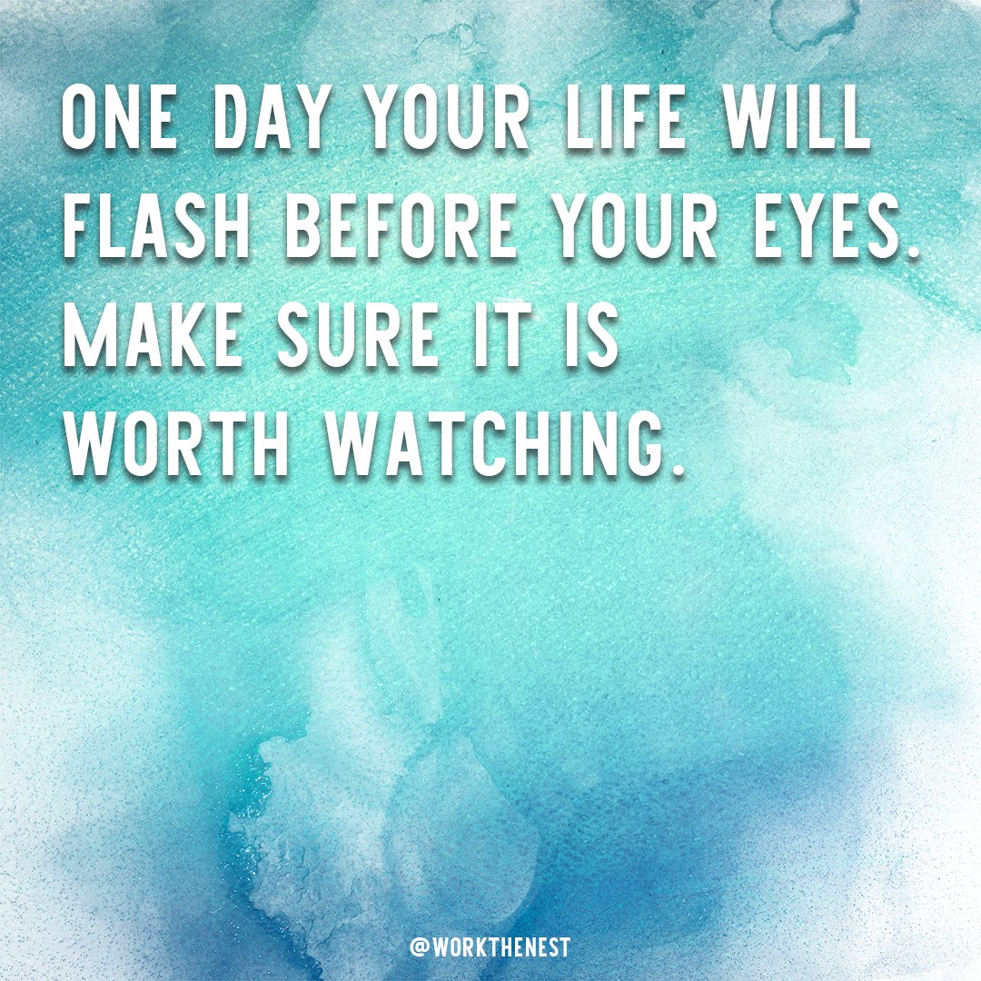 workthenest's tweet photo. One day your life will flash before your eyes. Make sure it is worth watching.
-Author Unknown
#motivationmonday #inspiration #entrepreneur #coworking #supportlocal #workthenest #claycounty #duval #smallbusiness #motivation https://t.co/Iep9bSgvM2