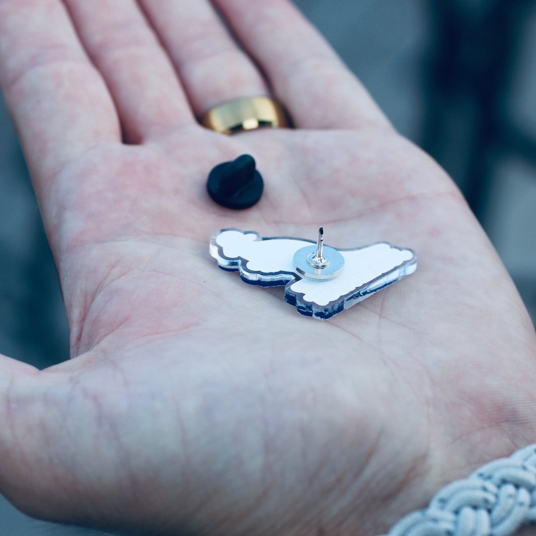 joeytrust's tweet photo. Enjoy my new acrylic pins for $3! #TrustworthyProductions #The10thLetter #IndependentArtist https://t.co/PUUGPqWkzl