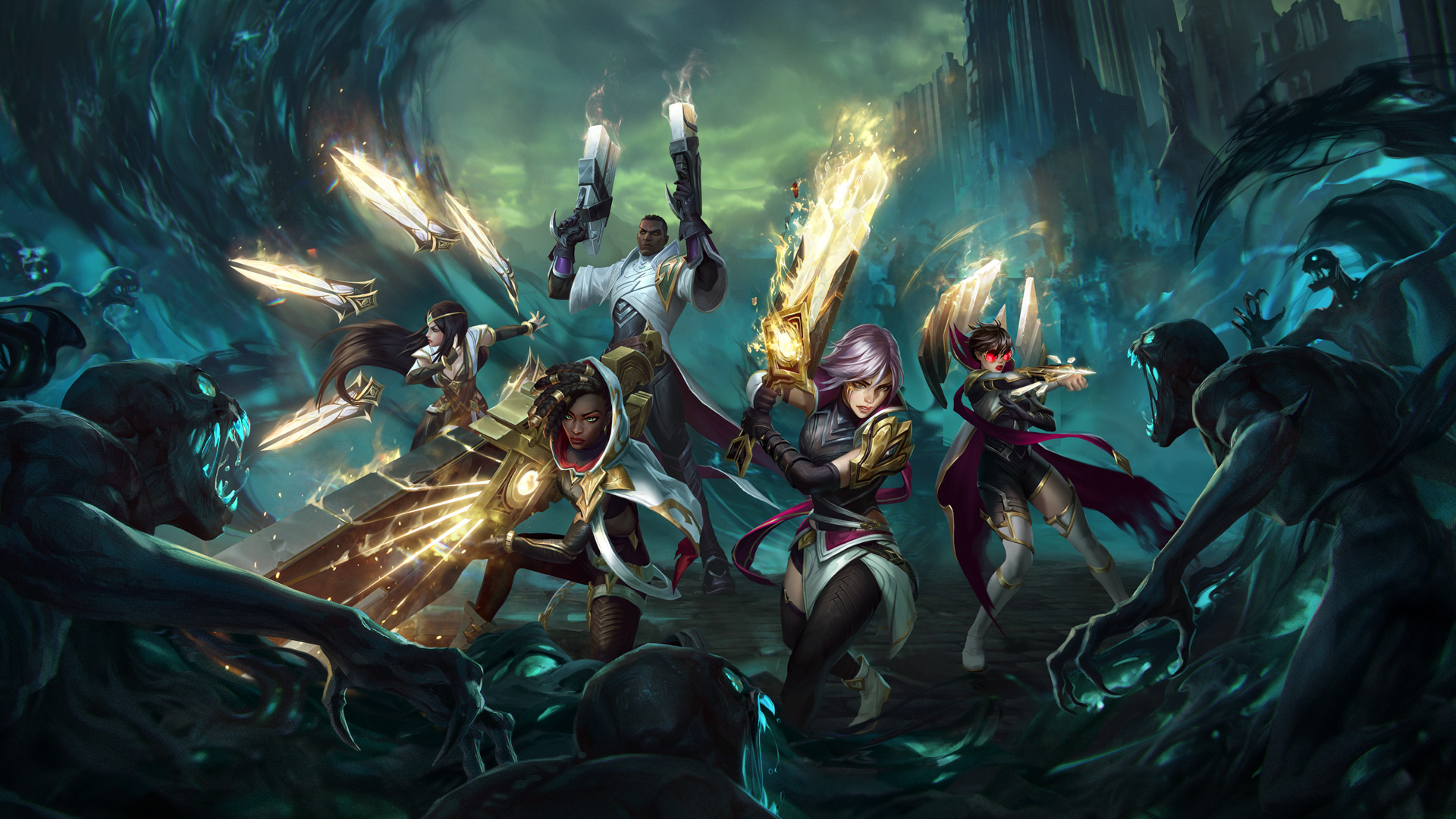 League of Legends: Wild Rift  Desktop 4K, wallpapers, HD images