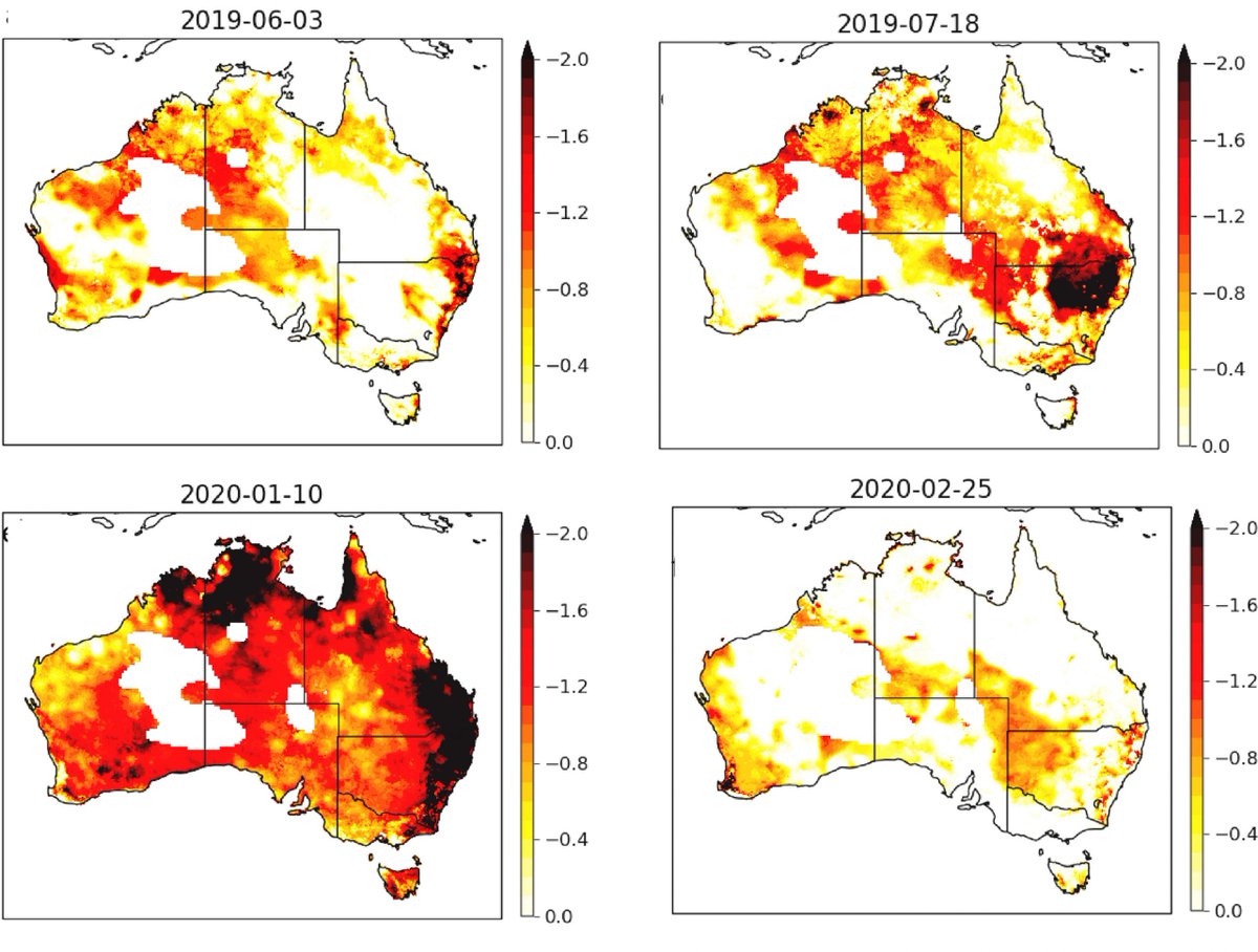 Unexpected drought in Subtropical Eastern Australia and their Environment factors - sciencefeatured.com/2021/07/19/une… #sciencefeatured #sciencenews #flashdroughts #EasternAustralia
