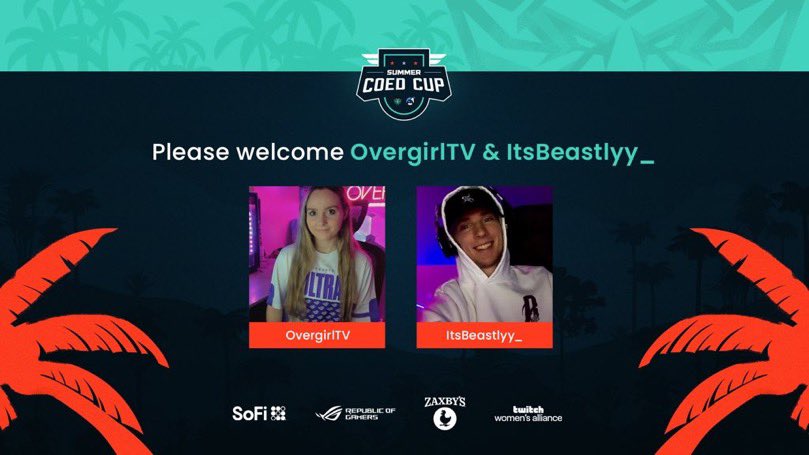 ItsBeastlyy_'s tweet photo. Going live now w/ @Overgirltv for the $10k @Mutineers Summer Co-Ed Cup! https://t.co/tWd9rEunr1 https://t.co/9GdvkjdCeo